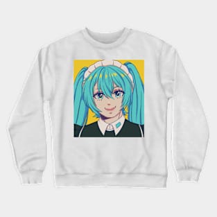 Maid Miku Crewneck Sweatshirt